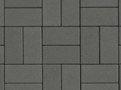 Плитка тротуарная ВЫБОР ЛА-Линия 2П.6, гладкая, серый, 200х100х60 мм