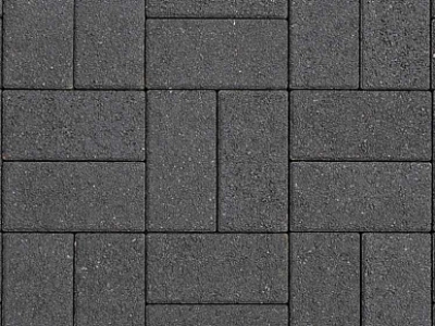 Плитка тротуарная ВЫБОР ЛА-Линия 2П.6, Гранит черный, 200*100*60 мм