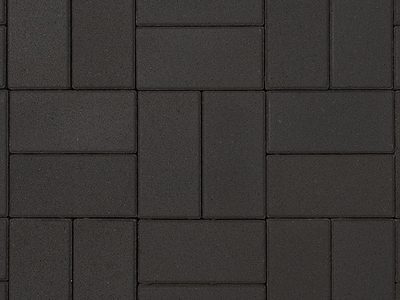Плитка тротуарная ВЫБОР ЛА-Линия 2П.6, гладкая, черный, 200х100х60 мм