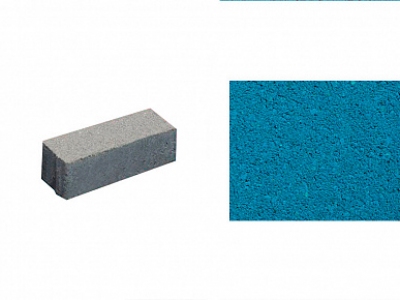 Плитка тротуарная ВЫБОР Паркет 4П.6, гладкая, синий, 180*60*60 мм