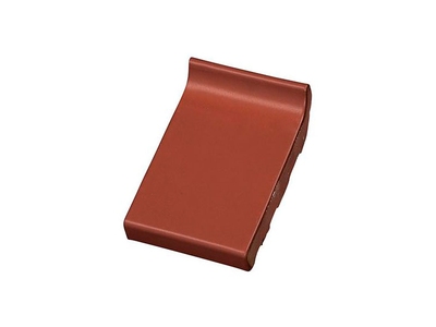 Клинкерный водоотлив Terca Red shine глазурованный, 160*105*30 мм