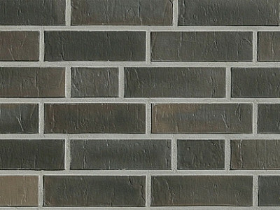 Клинкерная облицовочная плитка Roben Chelsea Basalt-bunt гладкая NF14, 240*14*71 мм